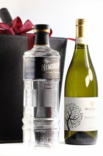 Δερμάτινη Καλάθι Με Vodka & Moscato Di Asti