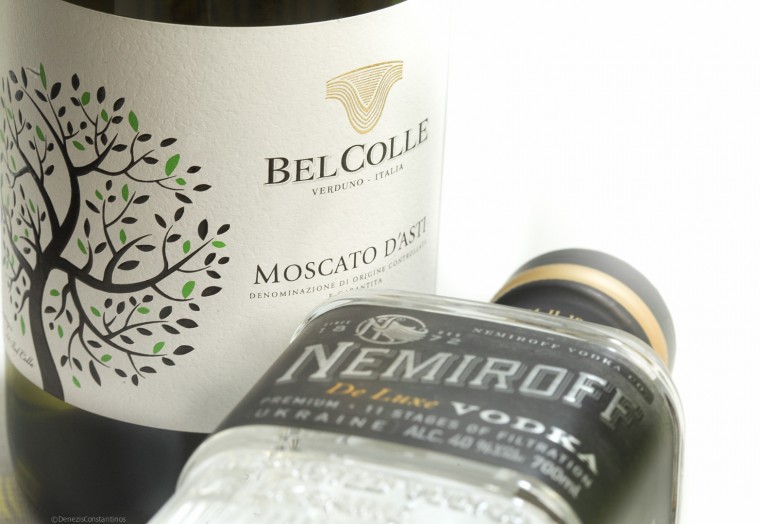 Δερμάτινη Καλάθι Με Vodka & Moscato Di Asti