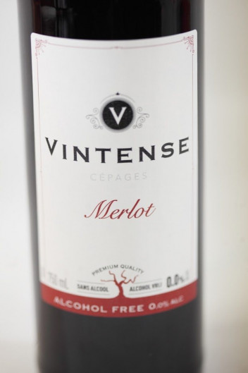 Κρασί χωρίς Αλκοόλ  VINTENSE Merlot ΚΟΚΚΙΝΟ - Non-Alcohol 