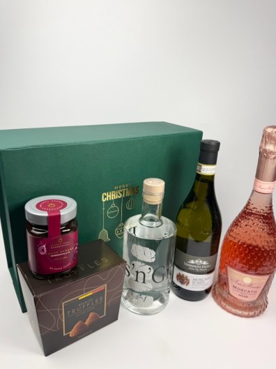 Συσκευασία Δώρου με Premium Απόσταγμα  “ROCKS and Grapes”