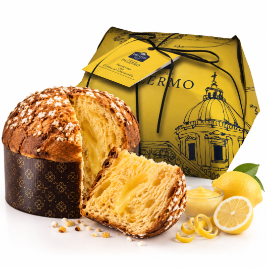 PALERMO – Panettone with Limoncello Cream 750g PALERMO – Panettone with Limoncello Cream 750g