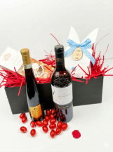 Πασχαλινό Δώρο με Κρασιά Μοσχάτο d’Asti & Μαλαγουζιά Κτήμα Alpha – Premium Gift Box